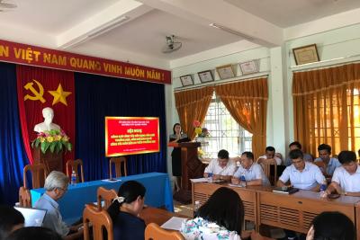 HỘI NGHỊ ĐÁNH GIÁ CÔNG TÁC XÂY DỰNG VĂN HÓA TRƯỜNG HỌC, VĂN HÓA ĐƠN VỊ VÀ CÔNG TÁC ĐẢM BẢO AN TOÀN TRƯỜNG HỌC