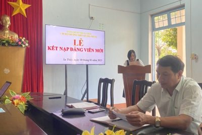 Lễ kết nạp Đảng viên mới