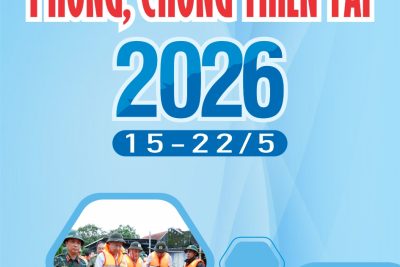 HƯỞNG ỨNG TUẦN LỄ QUỐC GIA PHÒNG CHỐNG THIÊN TAI NĂM 2026