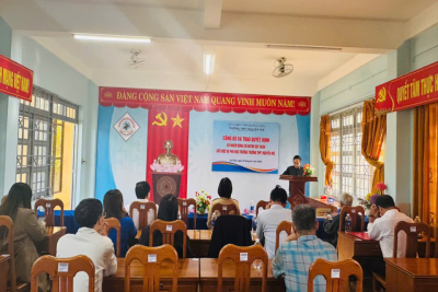 CÔNG BỐ QUYẾT ĐỊNH BỔ NHIỆM  PHÓ HIỆU TRƯỞNG TRƯỜNG THPT NGUYỄN HUỆ