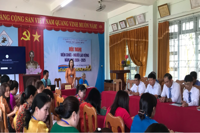 HỘI NGHỊ VIÊN CHỨC – NGƯỜI LAO ĐỘNG TRƯỜNG THPT QUANG TRUNG NĂM HỌC 2024-2025